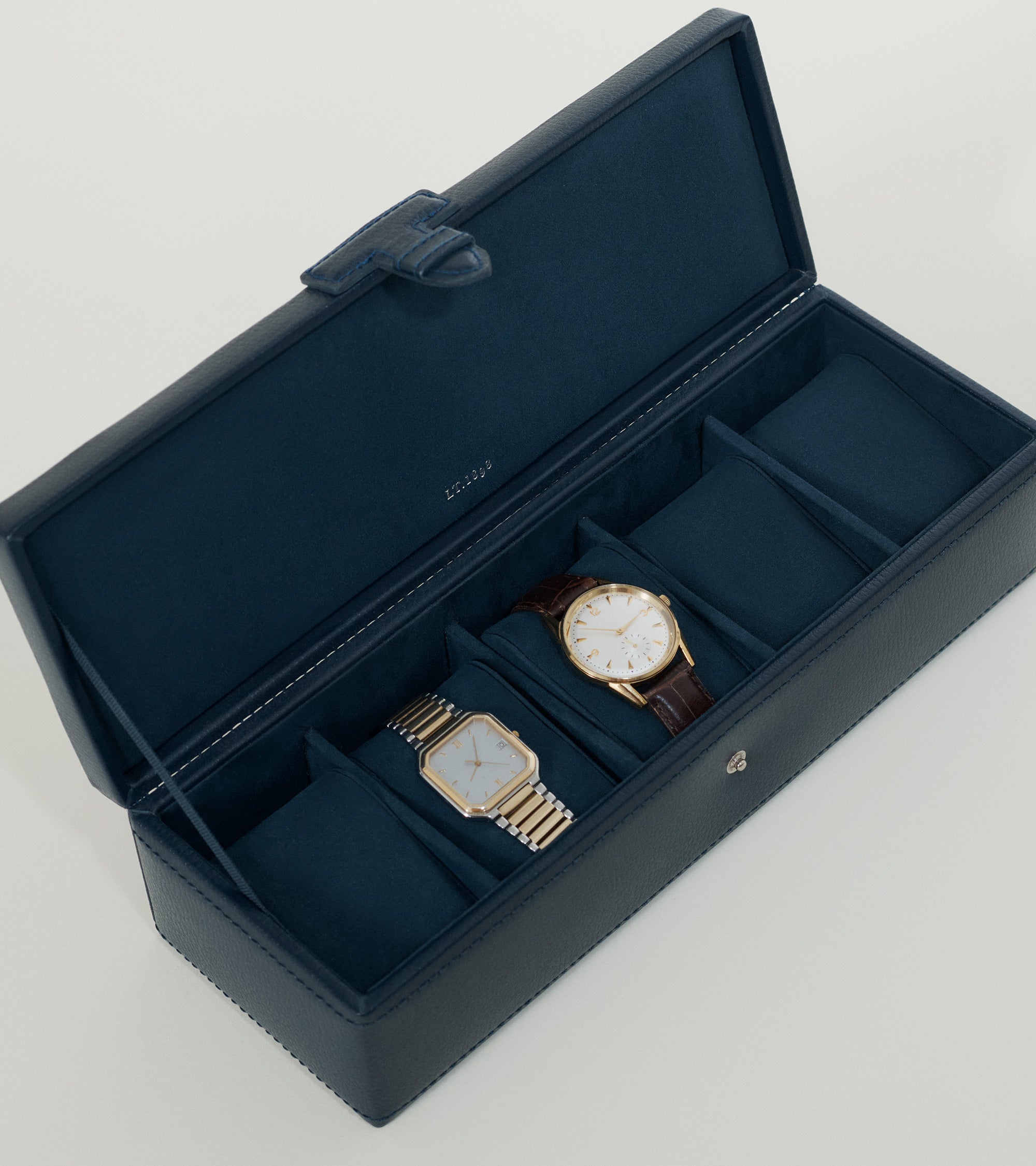 Coffret 5 montres en cuir