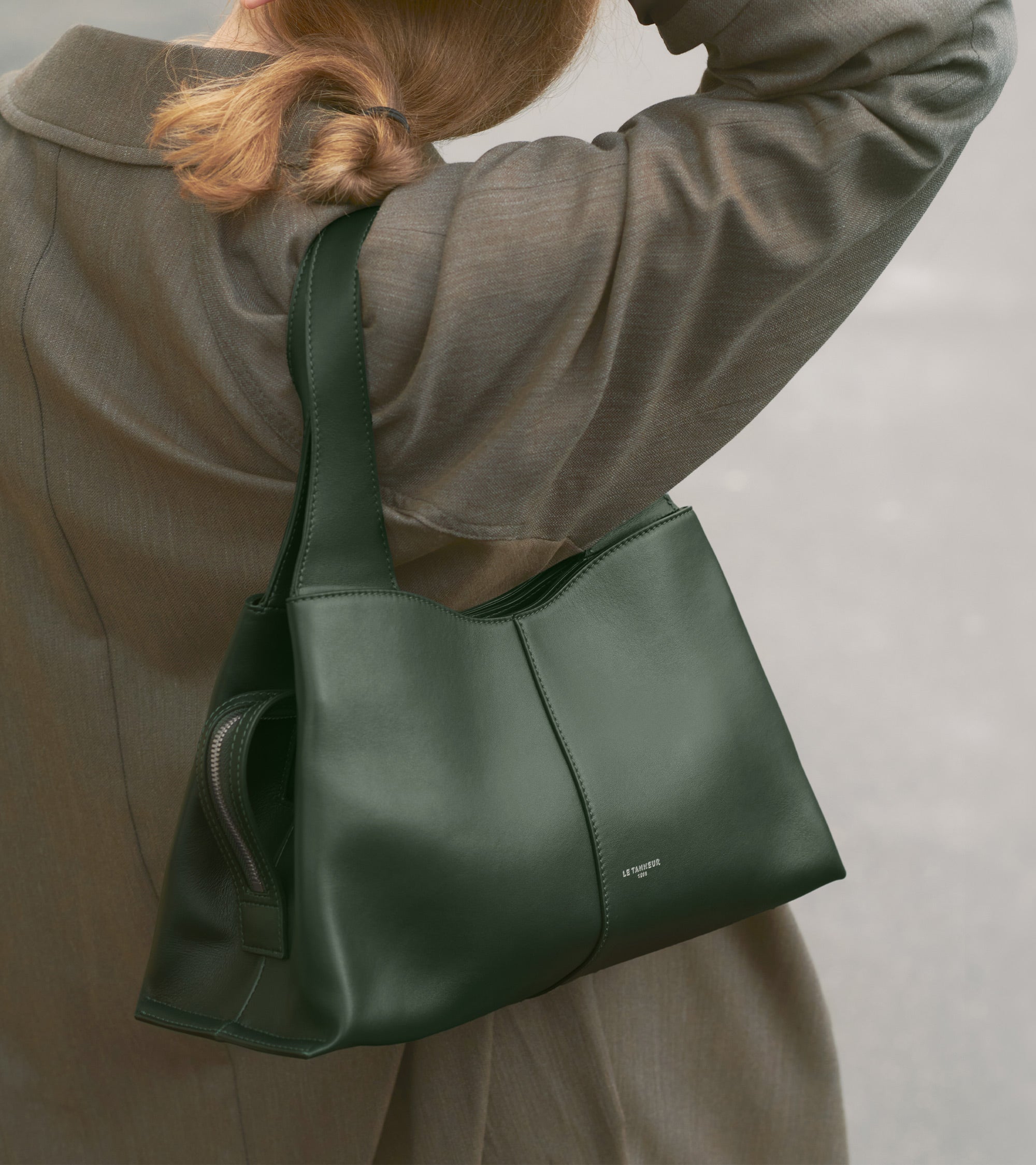 Bolso pequeño Félicie de cuero liso