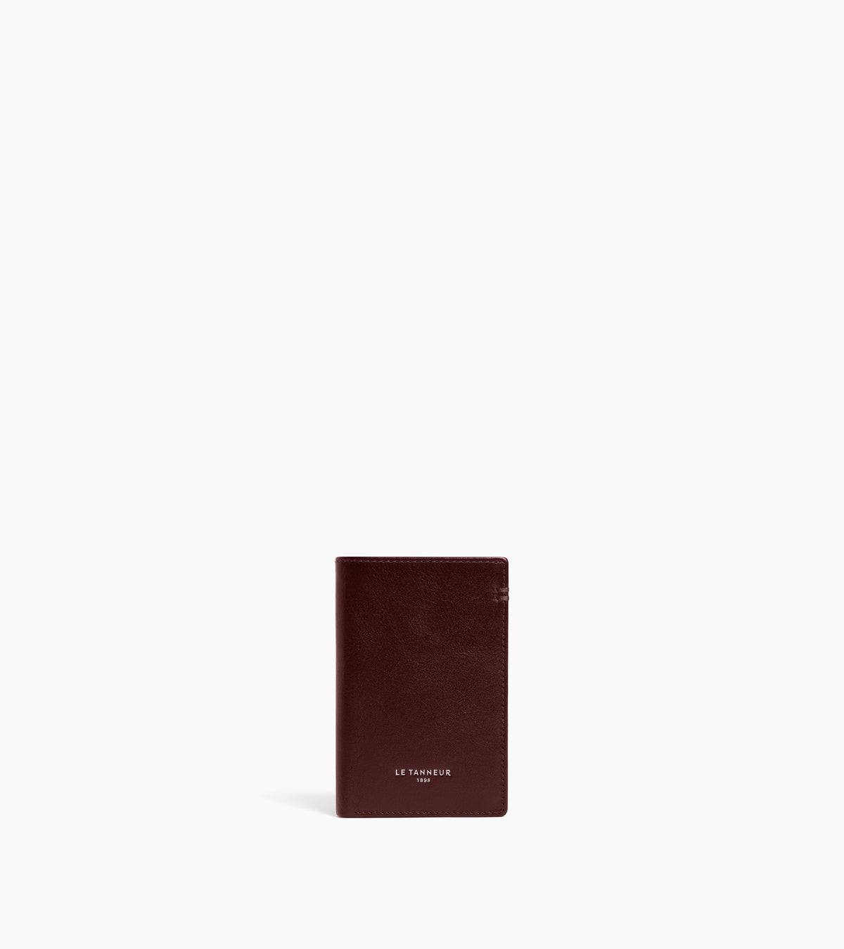 Petit porte cartes Lucien en cuir huilé