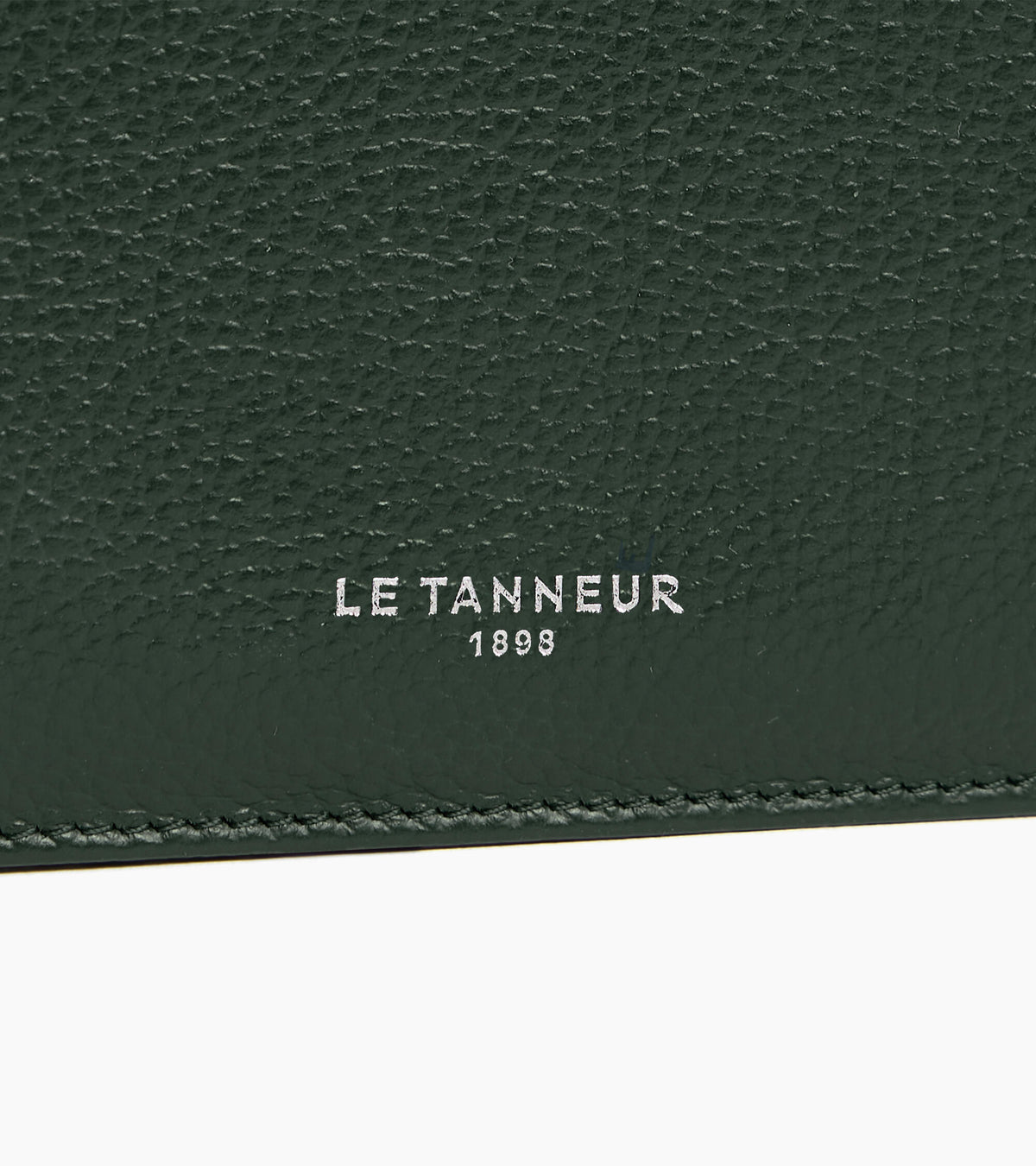 Porte cartes zippé Albertine en cuir grainé