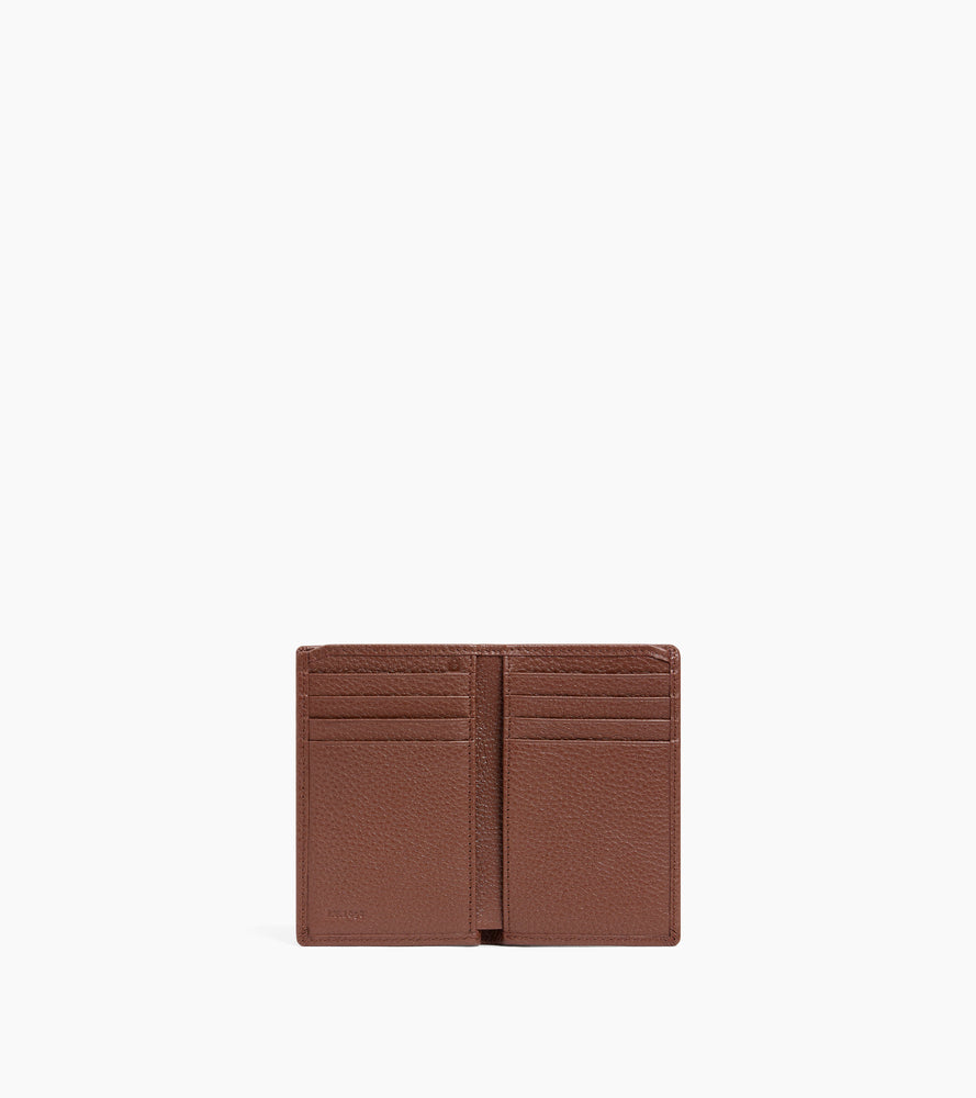 Petit porte cartes Charles en cuir grainé