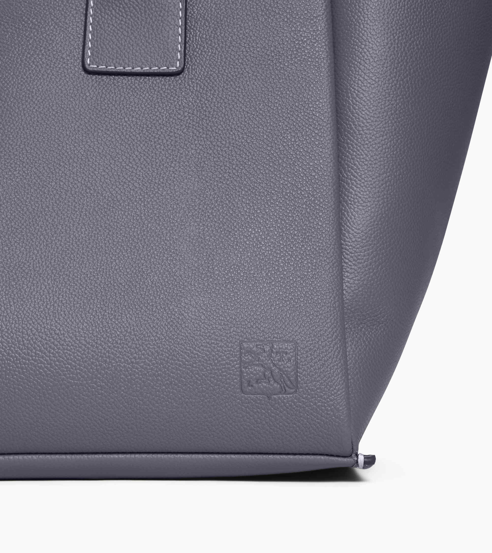 Bolso tote grande Elena de cuero texturizado
