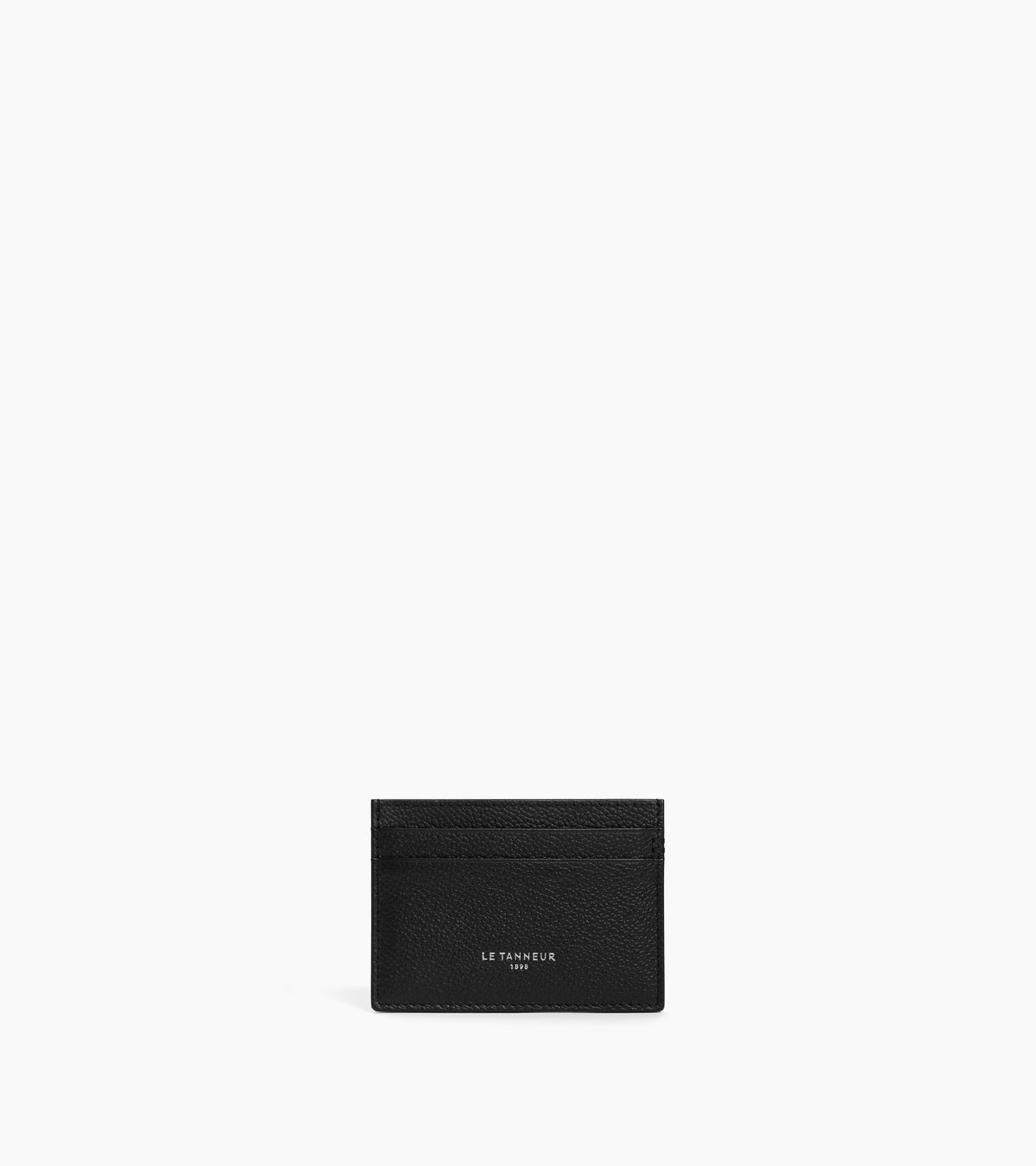 Porte cartes Lucien en cuir grainé