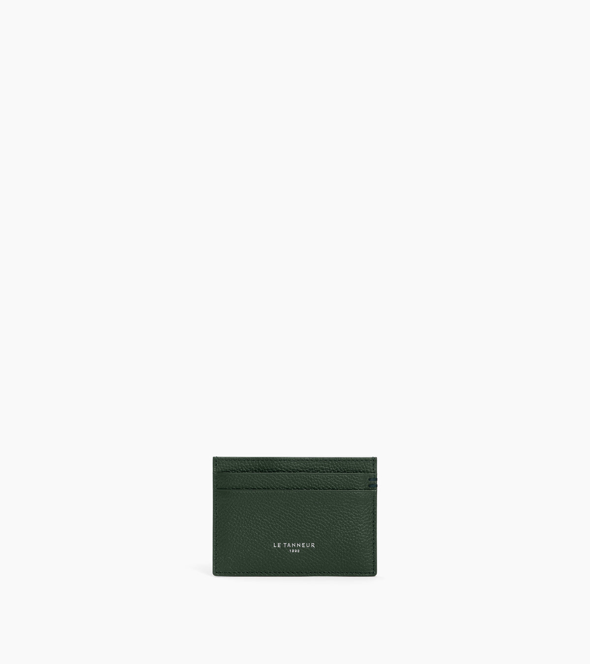 Porte cartes Lucien en cuir grainé