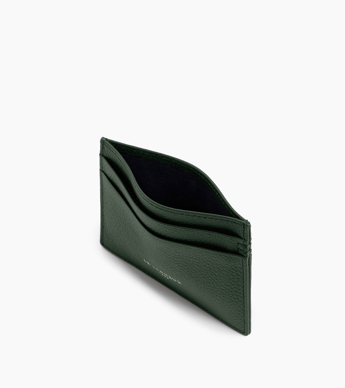 Porte cartes Lucien en cuir grainé
