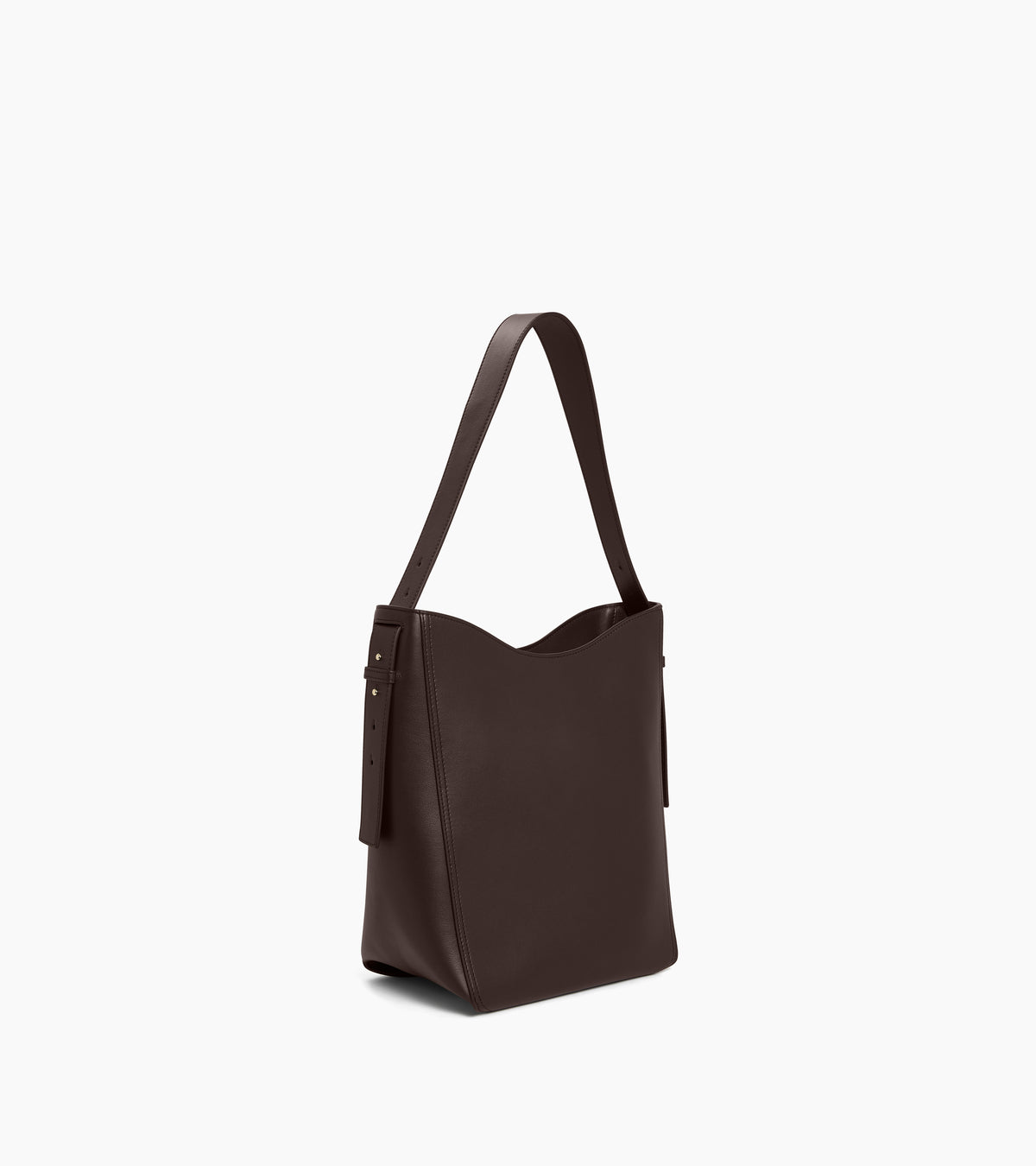 Sac hobo moyen modèle Céleste en cuir lisse