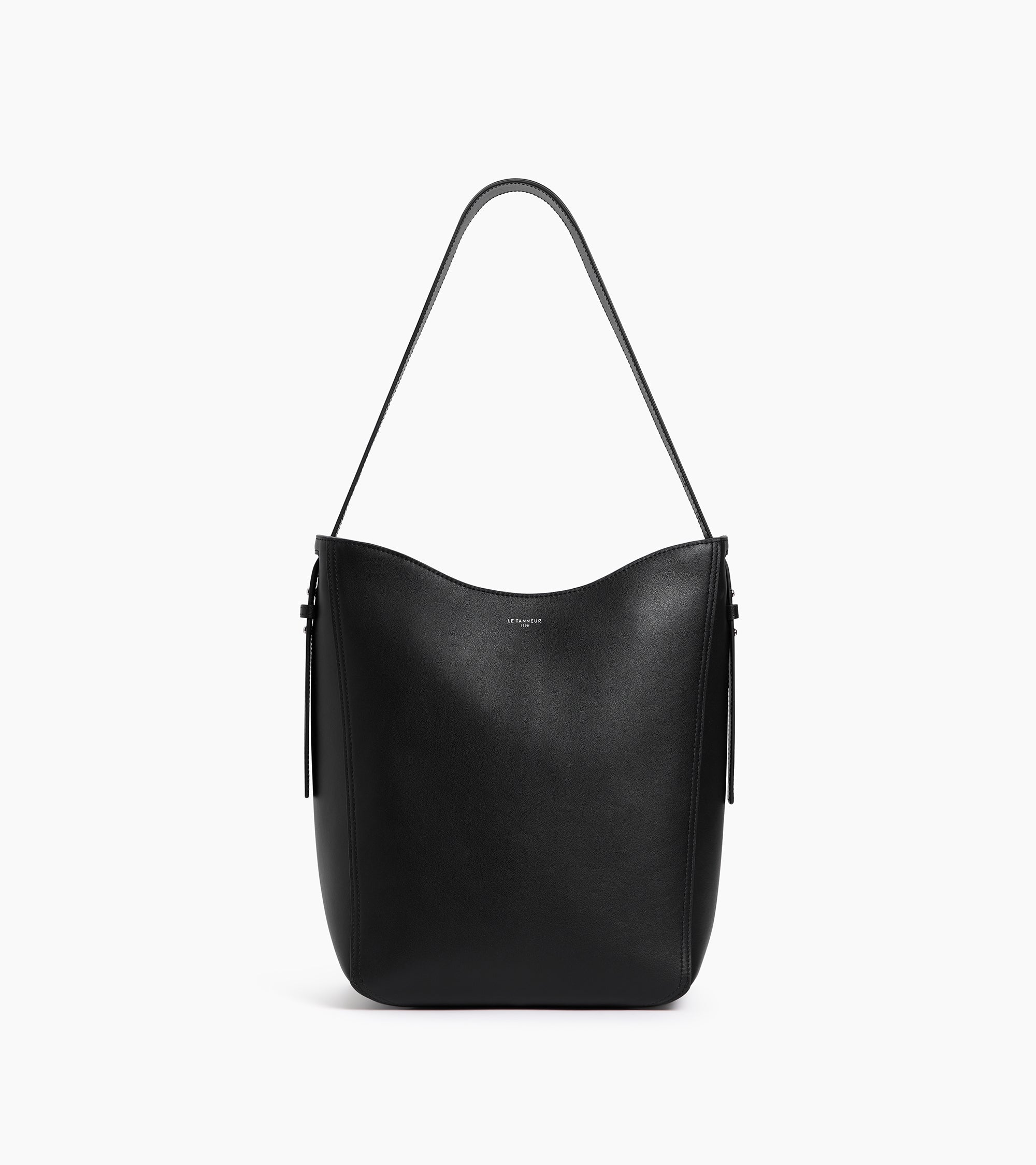 Bolso hobo mediano modelo Céleste de piel lisa