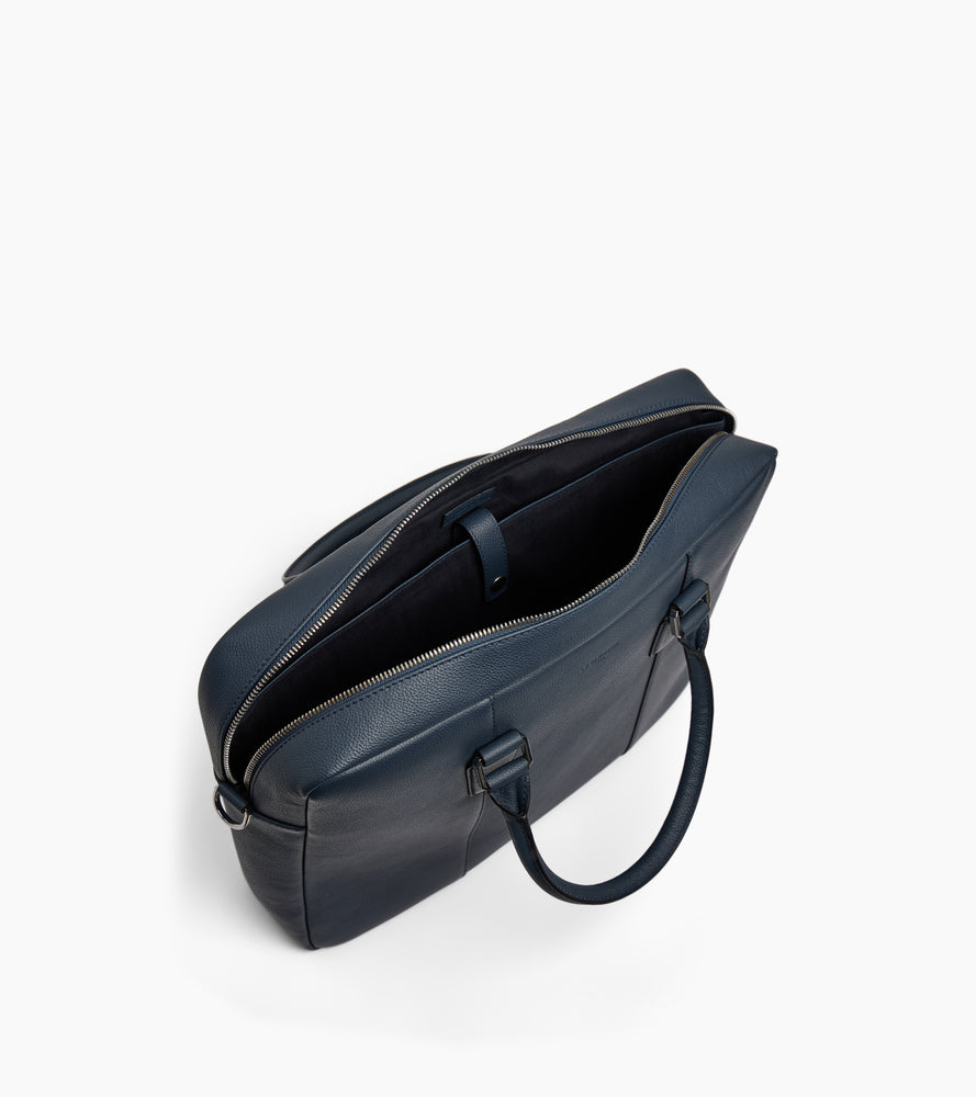 Porte documents 15" Marceau en cuir grainé moyen modèle