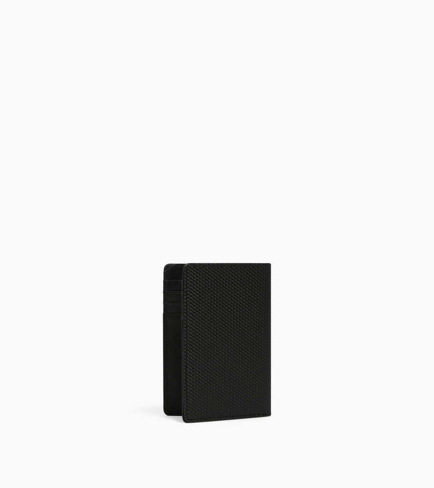 Porte cartes vertical Emile en cuir signature T